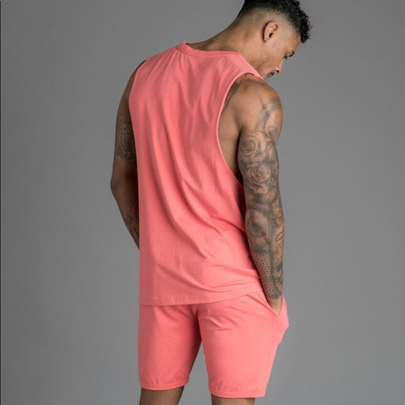 GK STERN JERSEY VEST - CORAL - Picture 2 of 3